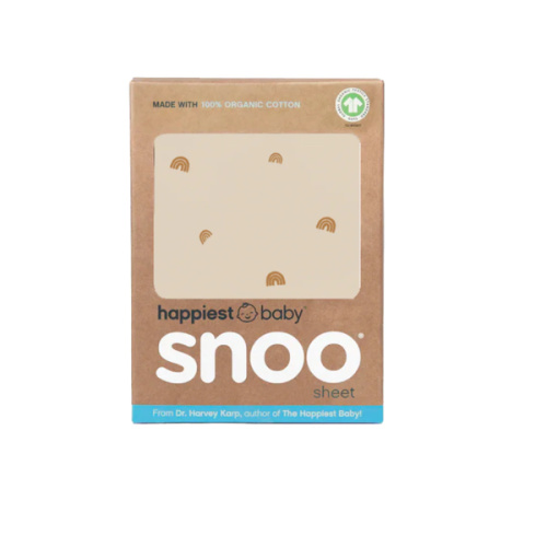100% Organic Cotton SNOO Baby Bassinet Fitted Sheet