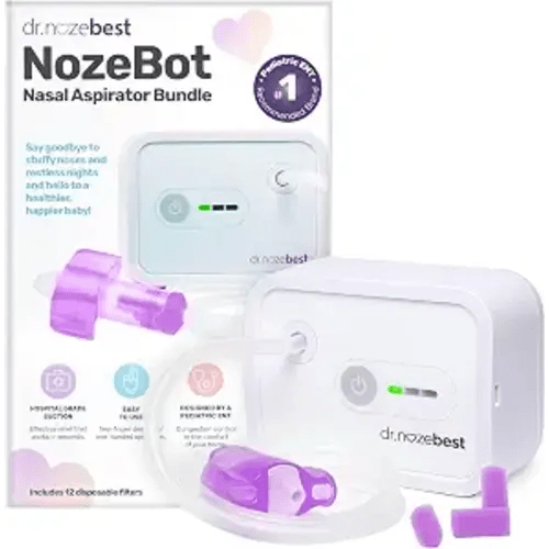 Dr. Noze Best NozeBot Electric Baby Nasal Aspirator