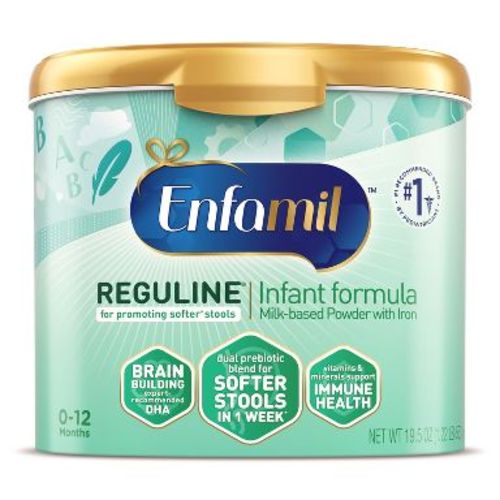 Enfamil Reguline Powder Infant Formula - 19.5oz: Brain Development, Immune System Support, Easy to Digest