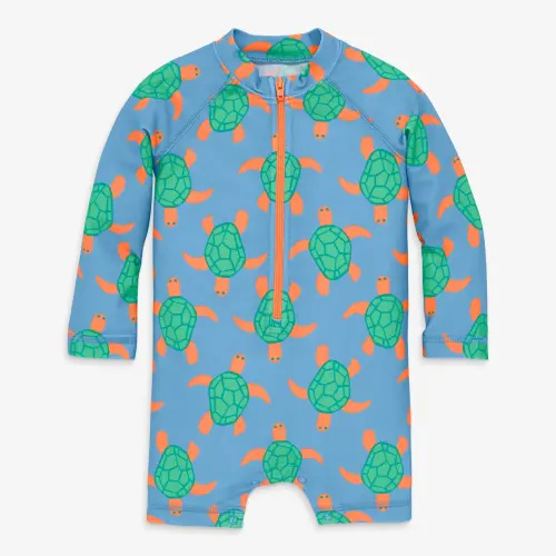 3-6 month: The baby one-piece rash guard