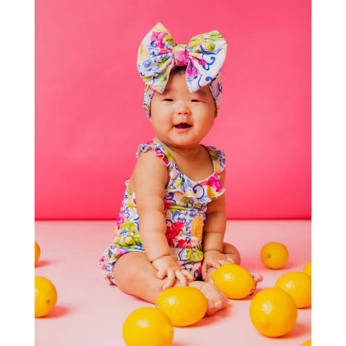 Carpe Lemon Bubble Romper