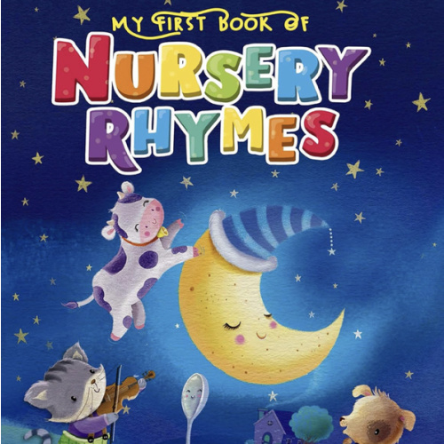 My First Book of Nursery Rhymes - Children's Padded Board Book - Classics