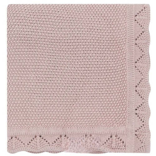 Violet Knitted Blanket