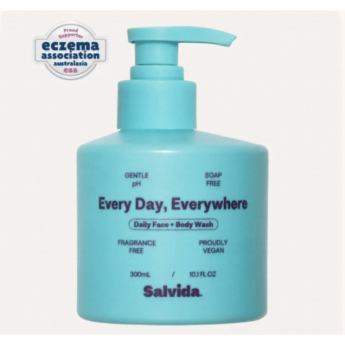 Gentle Face & Body Wash for Sensitive + Eczema-Prone Skin | Salvida