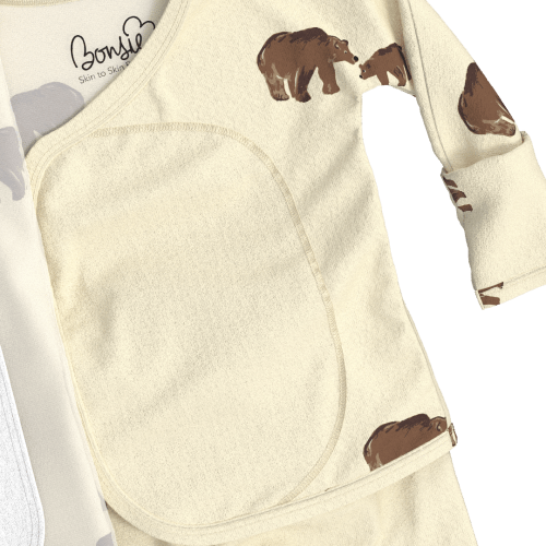 Footie - Mama Bear – Bonsie Skin to Skin Babywear