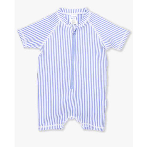 Short Sleeve One Piece SwimsuitRash Guard | RuffleButts & RuggedButts