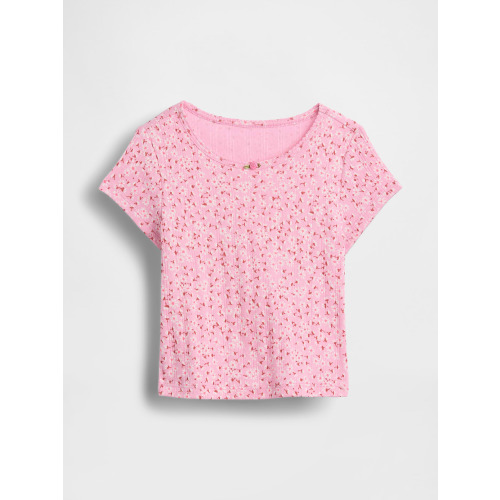Baby & Toddler Pointelle Rib T-Shirt