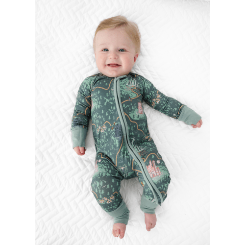 Emerald City Bamboo Sleeper – Little Crowns & Capes