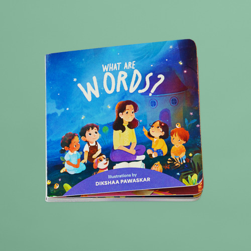 "What are Words?" Board Book