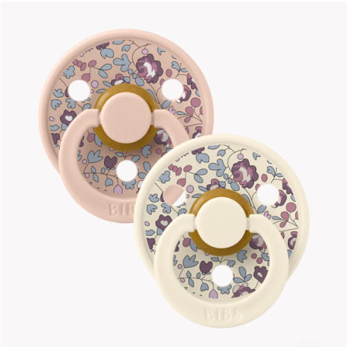 BIBS x LIBERTY Colour Pacifiers 2 Pack Eloise - Blush Mix – Bibsworld store US