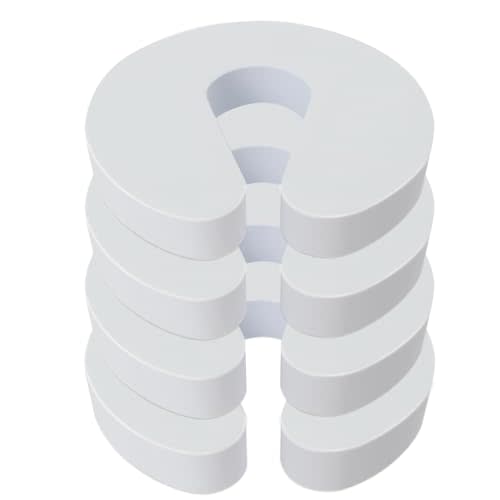 Jenbode Door Pinch Guard & Stopper - 4pc Soft Foam Door Guards for Safety & Protection