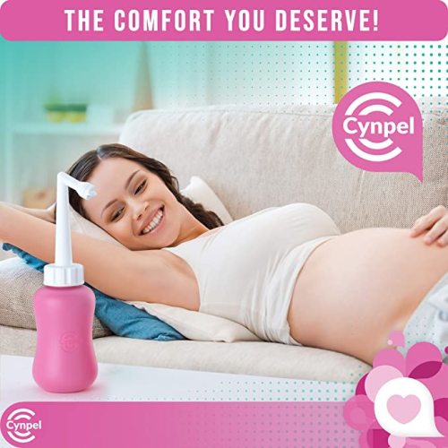 Cynpel Peri Bottle for Postpartum Essentials, Feminine Care | The Original Portable Bidet (Pack of 1) Dusty Rose)