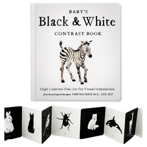 Baby's Black and White Contrast Book -  by  Tabitha Paige