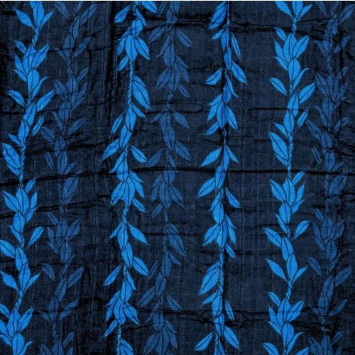 Blue Maile Strands Kapa Moe - Hawaiian Bamboo Swaddle | The Keiki Dept