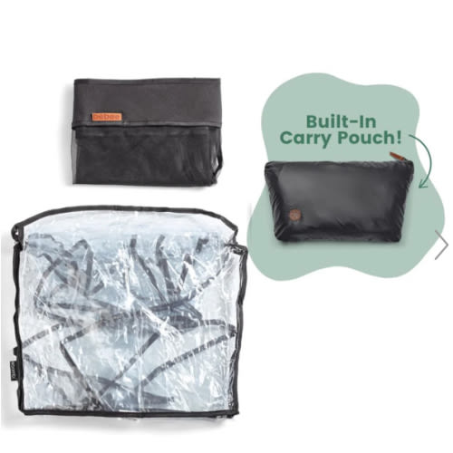 Double Stroller Rain Cover and Bug Net Set | Bombi Gear