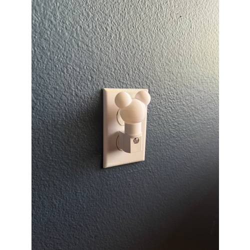 Mickey Ears Disney Night Light - 3D Printed Disney Inspired Decor