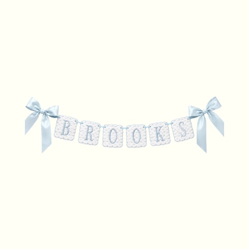Brooks Name Banner