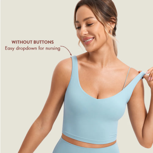 Natrelax® Nursing Crop Tank Top