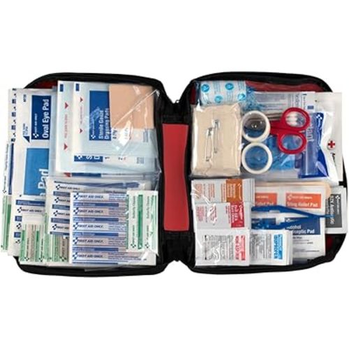 First Aid Only 313 Piece Home & Go Emergency First Aid Kit (91081)