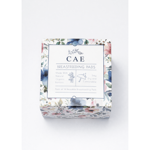 CAE Soft Reusable Bamboo Nursing Pads x 14 Pads