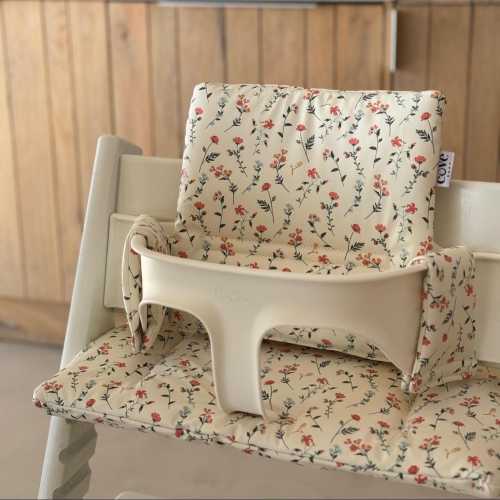Wipeable Cushion for Stokke Tripp Trapp Highchair - Bloom