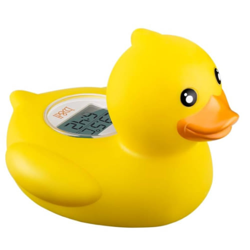 b&h Baby Thermometer, The Infant Baby Bath Floating Toy Safety Temperature Water Thermometer (Classic Duck)