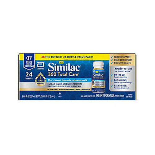 Similac 360 Total Care Infant Ready-to-Feed Bottle, 24 pk./8 fl. oz.