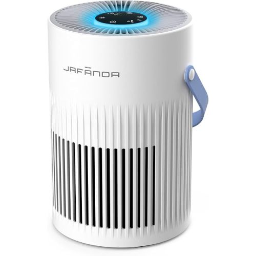 Air Purifiers for Home, 3-in-1 HEPA Filter Air Purifier for Bedroom with 20dB Ultra-Quiet Sleep Mode, Multi-Speed Air Cleaner with 360°HEPA Air Filter for Pollen, Smoke, Dust, Pet Dander