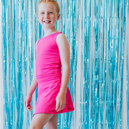 Active Skort Set - Fuchsia - SweetHoney Clothing