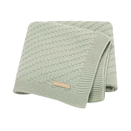 Soft Warm Baby Knitting Cover Blanket Cozy Hug for Toddler Nursery Bedding Comfort,Color:Green