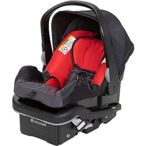 Baby Trend EZ-Lift™ Plus Infant Car Seat, Liberty Red – Newborn Comfort Padding, Lightweight Carry Build, Adjustable Harness System