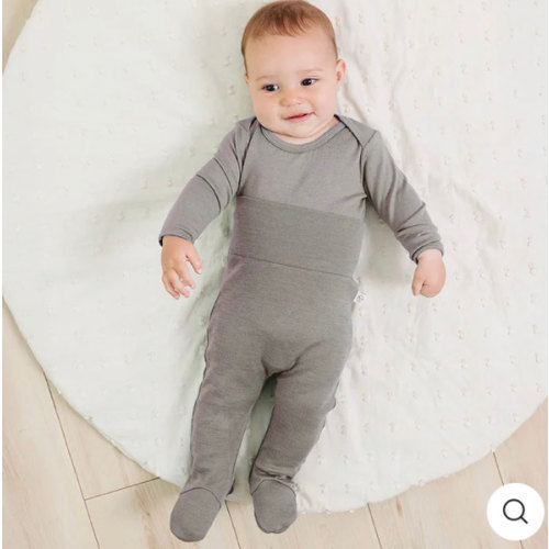 Baby Footed Pants, Merino Wool, Dove