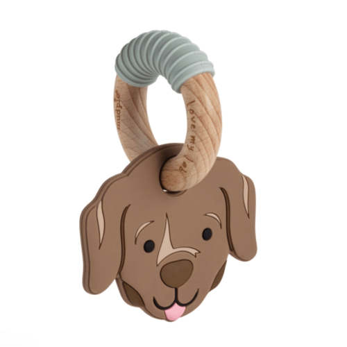 Chocolate Lab Teether