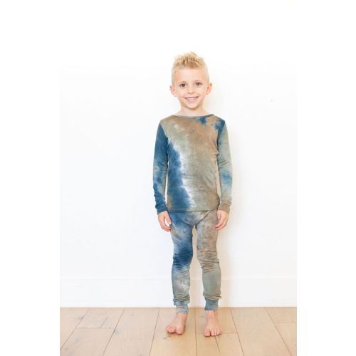 BLUE + GREEN + TAUPE TIE DYE | LONG SLEEVE
    
    
    
      – COZYS