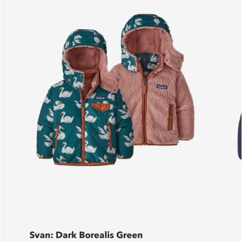 Patagonia Baby Reversible Tribbles Hoody
