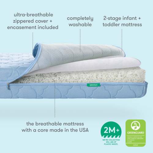 Safe & Breathable Crib Mattress | Newton Baby