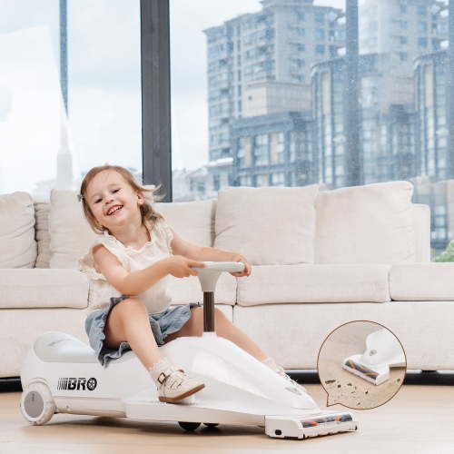 Vacuum Racer 12-Volt Kids Go Kart Ride-On