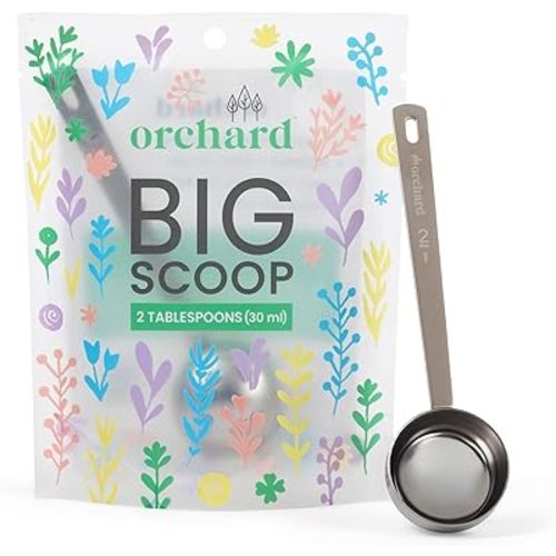 Stainless Steel Coffee Scoop - 2 Tablespoon (30ML) - Perfect Measuring Spoon for Coffee, Espresso, Protein, Tea, Laundry Detergent