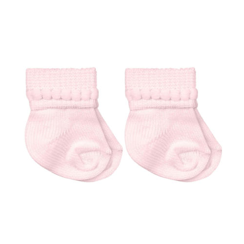 Jefferies Socks Baby Bubble Bootie 2 Pair - Pink - Bibs and Kids Boutique