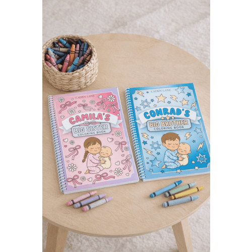 Personalized Coloring Book | Big Sibling