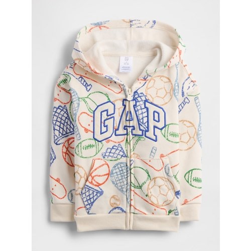 babyGap Relaxed Logo Zip Hoodie