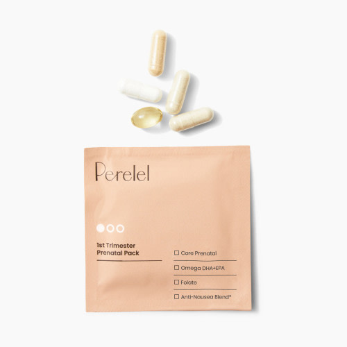Perelel 1st Trimester Pack - Prenatal Vitamins & Supplements - 30