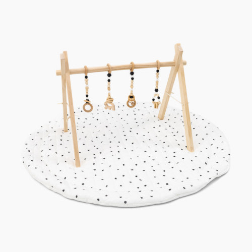 Poppyseed Play Play Gym Set - Black & White