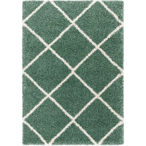 Nursery Rug (5'3"x 7'6") Green/Ivory