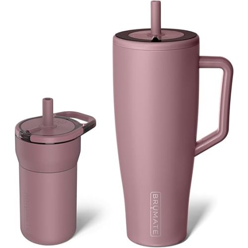 BrüMate 40oz Era and 12oz Leap Bundle Rose Taupe
