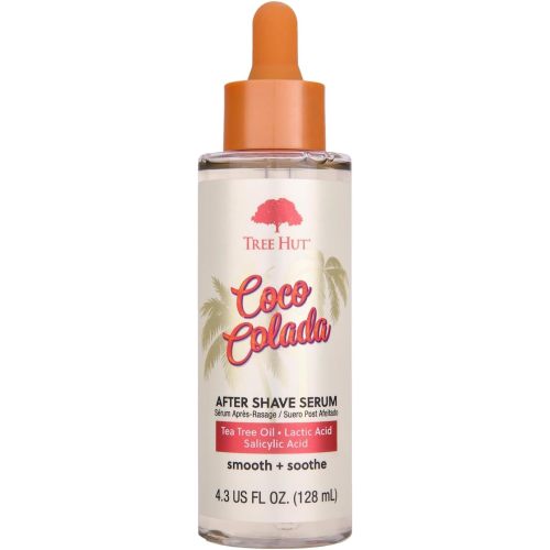 Tree Hut Coco Colada After Shave Serum, Helps Keep Skin Smooth & Soothed After Shaving, Sensitive, 4.3 Fl Oz