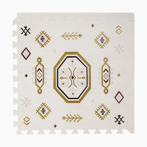Toddlekind Haven Foam Play Mat | Amira Collection - Golden Clay, 4X6