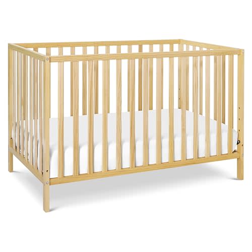 DaVinci Union 4-in-1 Convertible Baby Crib, GREENGUARD Certified, Natural | Converts to Toddler Bed, Daybed & Full-Size Bed - 4 Adjustable Mattress Heights - Conversion Kits Sold Separately
