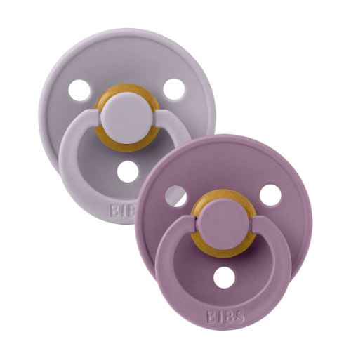 BIBS Colour 2 Pack - Fossil Grey/Mauve | Safe & Stylish – Bibsworld store US