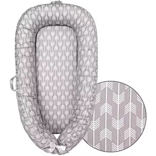 Baby Lounger for Newborn Cover - Baby Lounger for 0-24 Months, Breathable & Portable Baby Lounger - Adjustable Cotton Soft Baby Floor Seat, Essentials Baby lounger - Infant Lounger